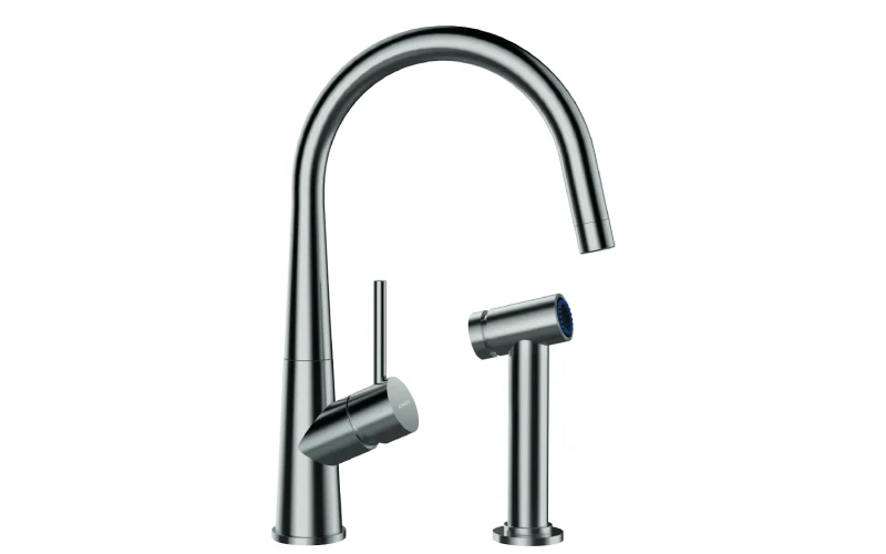 نصب شیر روی سینک گرانیتی